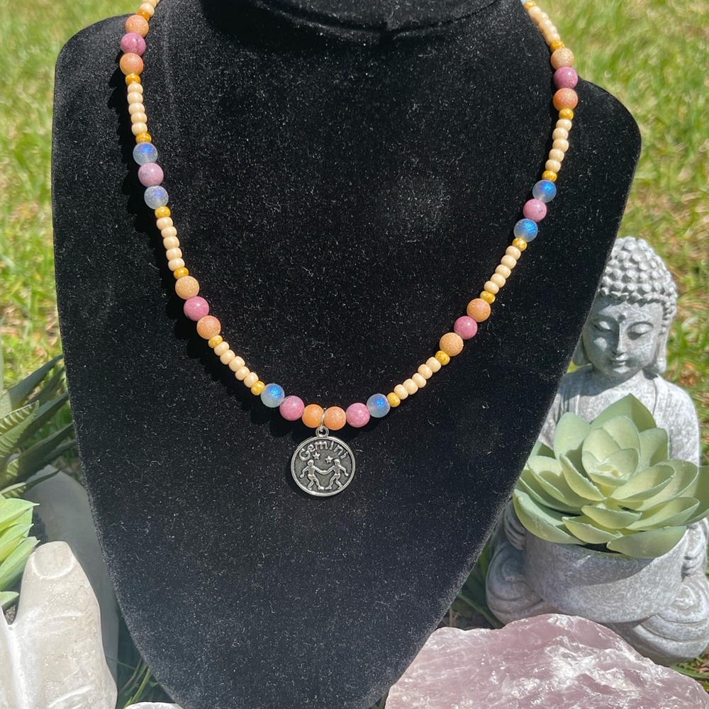 ♊️Gemini ♊️ pendant charm necklace ♊️